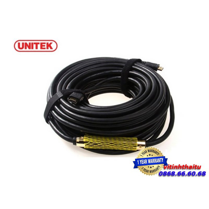Cáp hdmi unitek 50m y-c 174