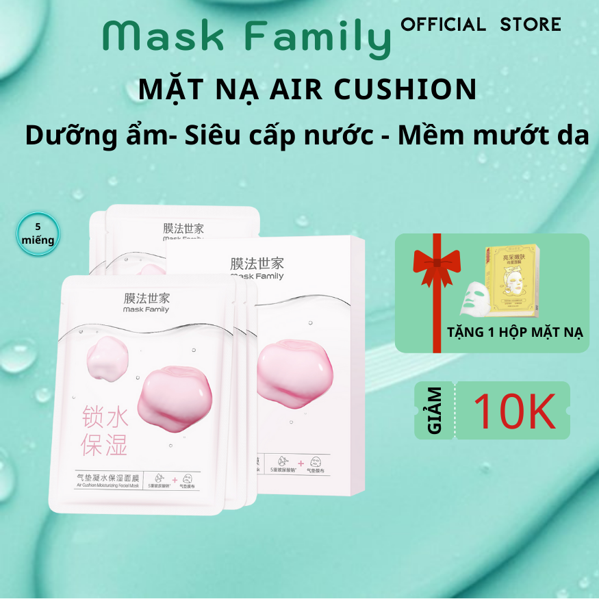 Mặt nạ dưỡng ẩm Air Cushion Mask Family