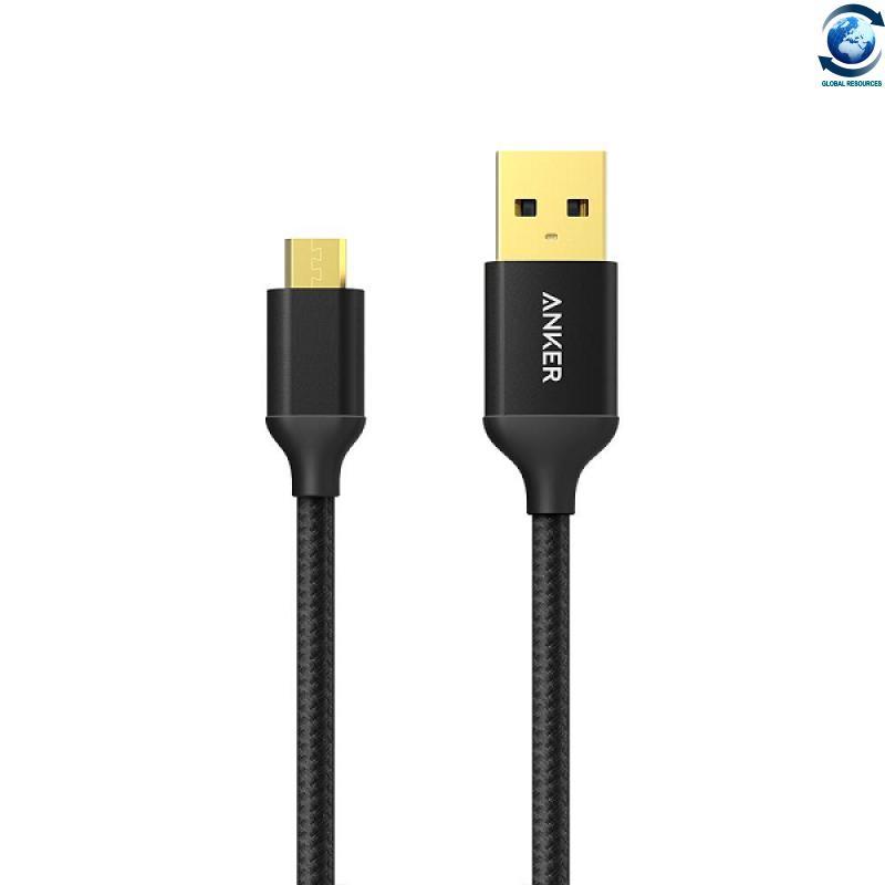 Cáp micro usb anker bọc nylon - dài 0.9m