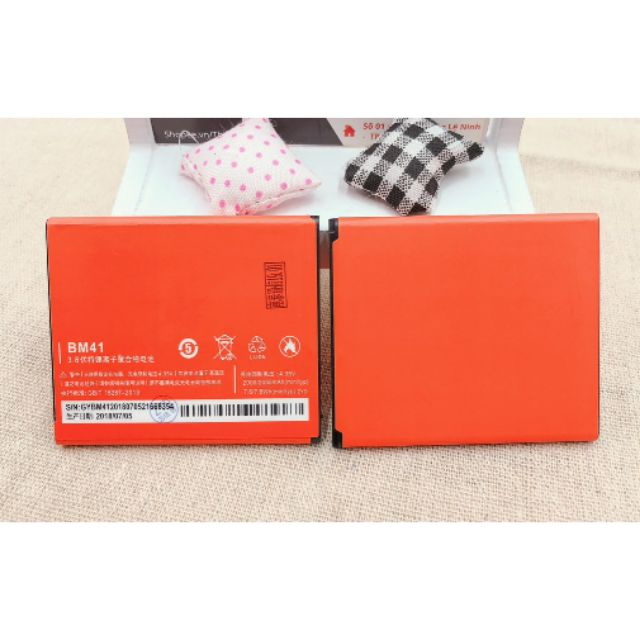 Pin Xiaomi Mi 2A / Redmi 1S / 1  hàng chuẩn 1 đổi 1