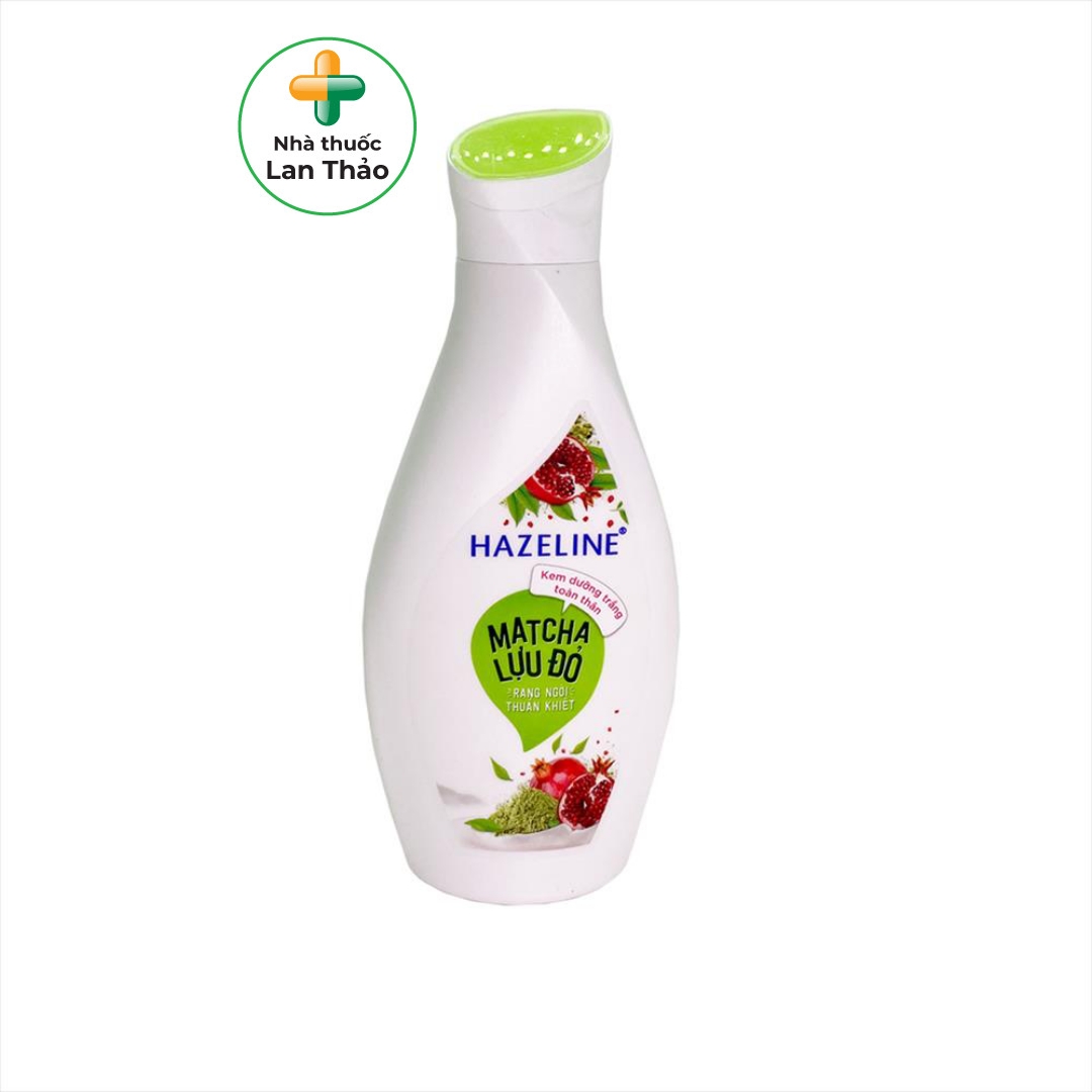 Sữa dưỡng thể sáng da mềm mịn HAZELINE chính hãng