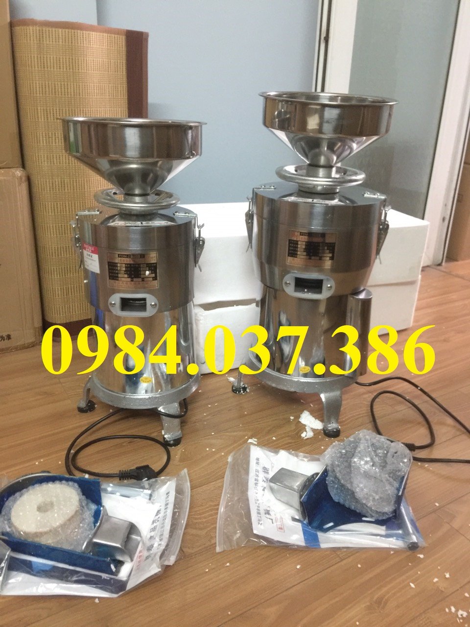 Máy xay đậu nành 750w - Máy vắt tách bã đậu nành liên hoàn
