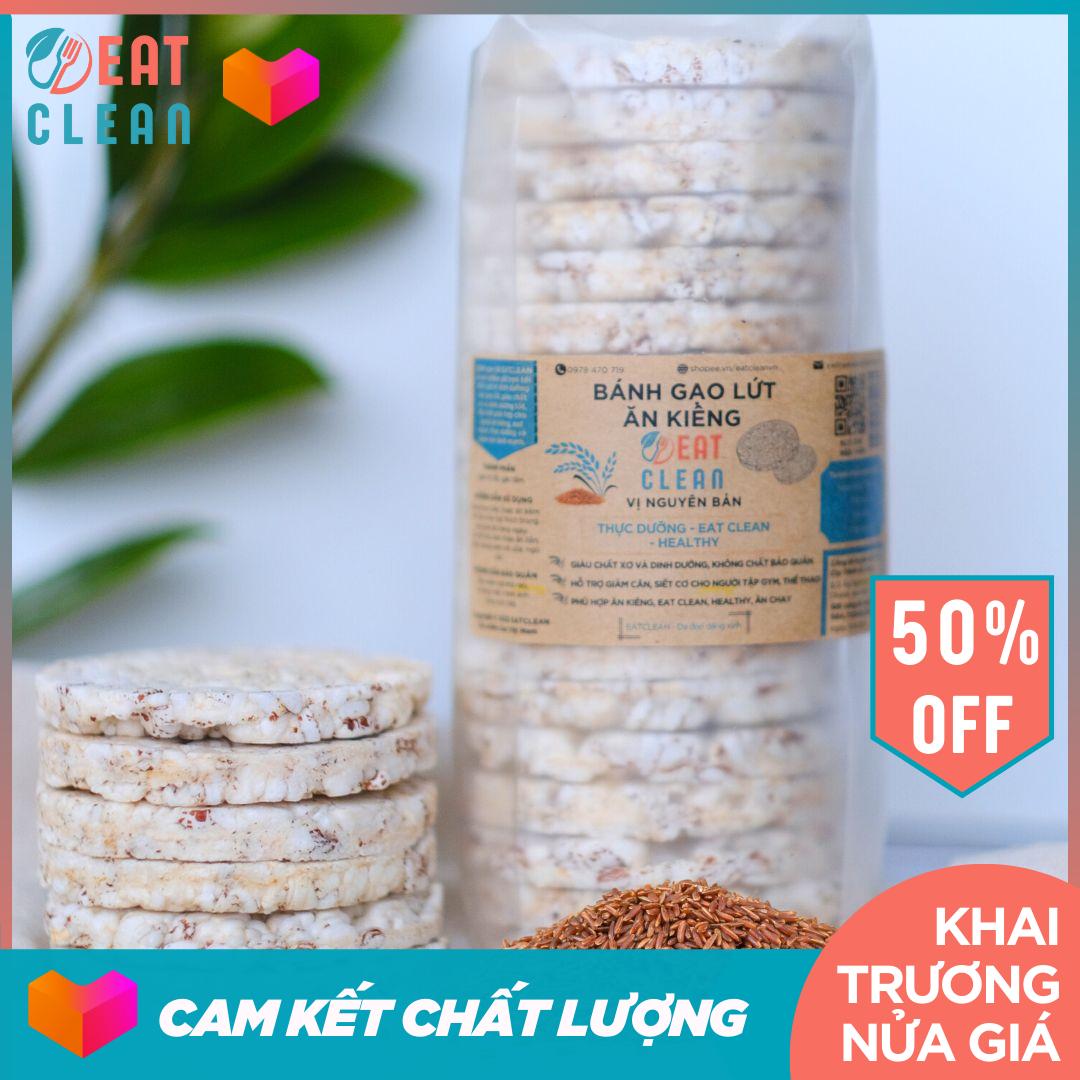 Bánh gạo lứt eatclean - ăn kiêng, giảm cân, thực dưỡng, lành mạnh, healthy, eat clean