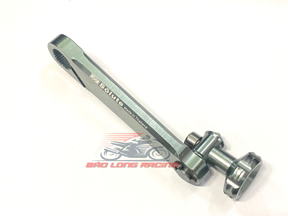 Càng thắng Nhôm CNC hàng Thái màu XÁM gắn xe máy Wave,Dream,Sirius,Exciter...