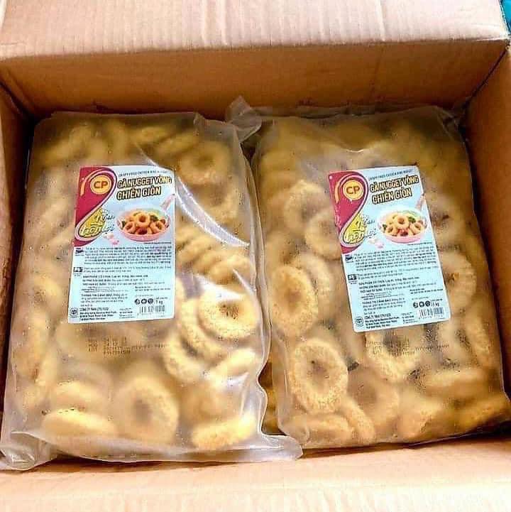 Gà vòng nuget CP gói to tiện lợi ( gói 1kg)