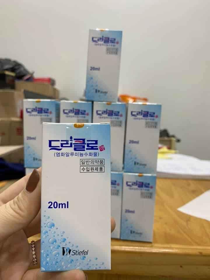 Trị hội nách, hội chân #Driclor