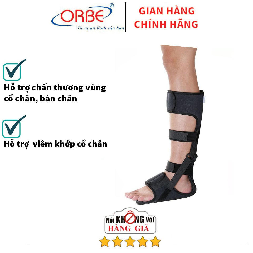Nẹp chân đêm dài orbe h2 - hàng chínhbảng cỡ: - có 3 cỡ nẹp đêm ngắn h1: xxs; xs; s; m; -- có 1 cỡ nẹp đêm dài h2 l