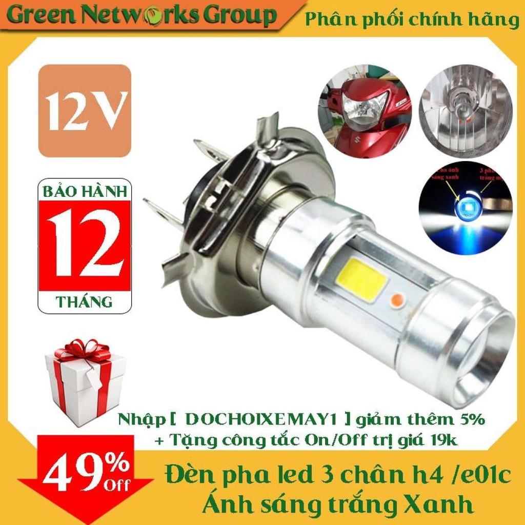 Đèn Pha Moto RTD 3 chân ánh sáng trắng cực sáng Đèn pha COD xe máy RTD 3 chân chất lượng giá rẻ cho mọi nhà-Bảo Hành 12 Tháng.