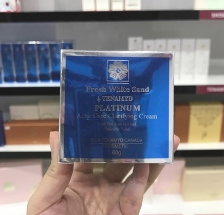 SẢN PHẨM FRESH WHITE SAND TENAMYD ACNE CARE CLARIFYING CREAM  60G