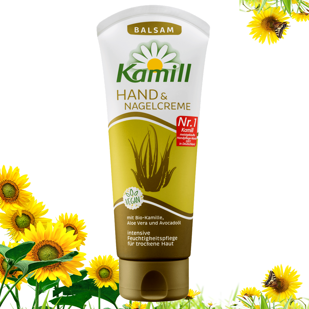 Kem dưỡng da tay Kamill Balsam, kem dưỡng da dành cho da khô, da nhạy cảm, dưỡng ẩm da tay, kem dưỡng da tay mềm mịn 100 ml