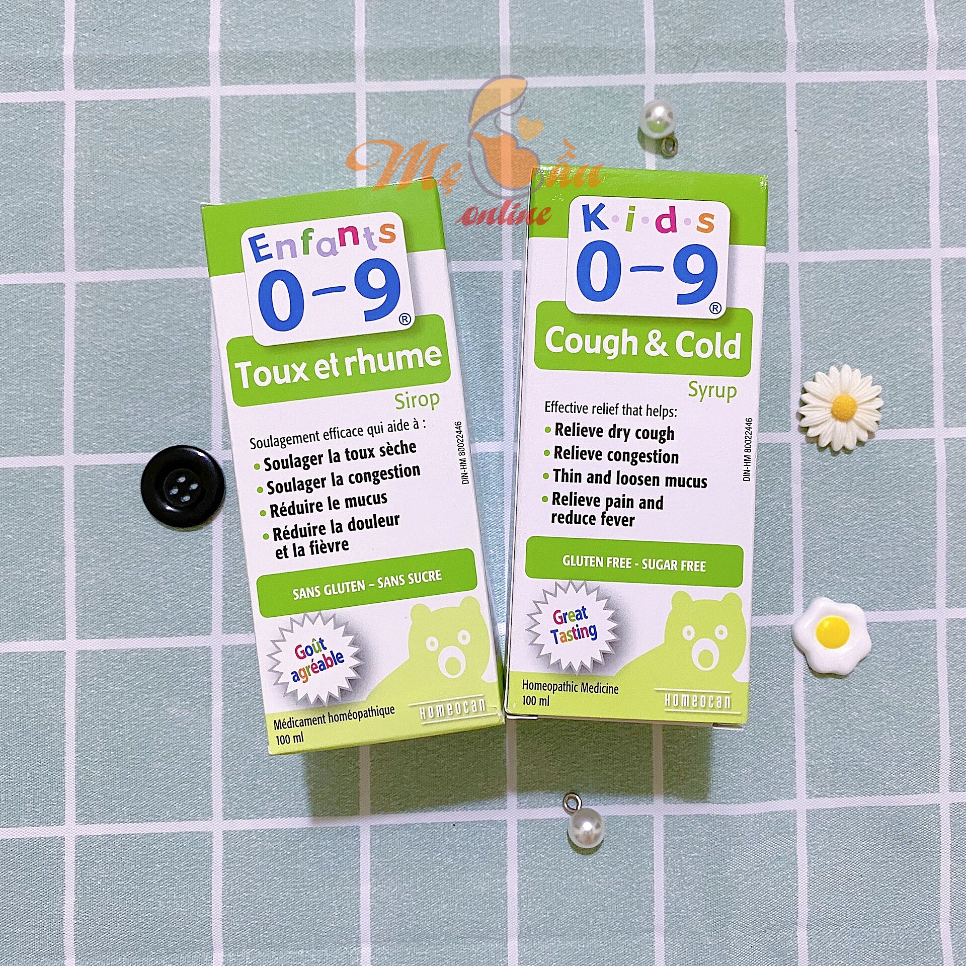 Siro ho Homeocan Canada Cough & Cold 100ml