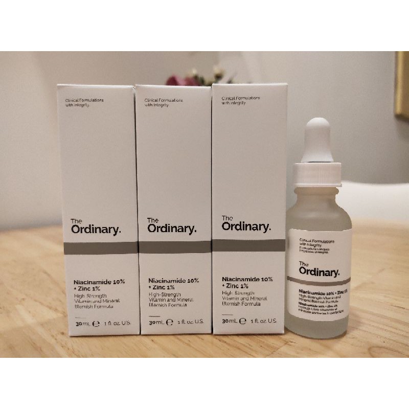 The Ordinary Niacinamide 10% + Zinc 1% Tinh chất dưỡng da