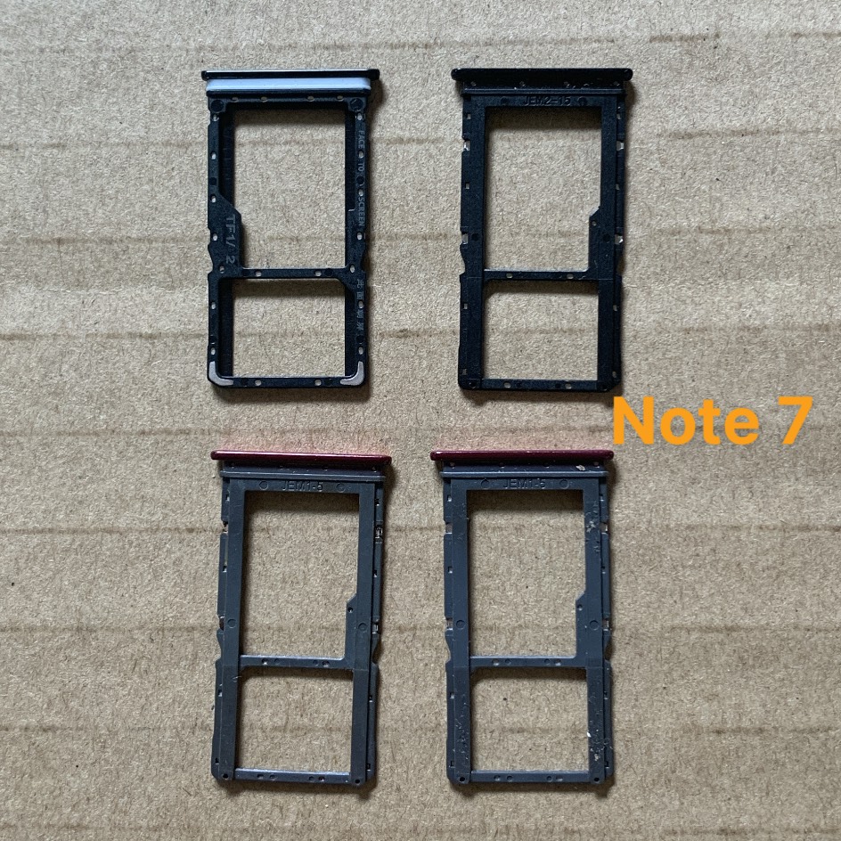 Khay sim xiaomi Redmi Note 7 /Note 7 pro lắp chung