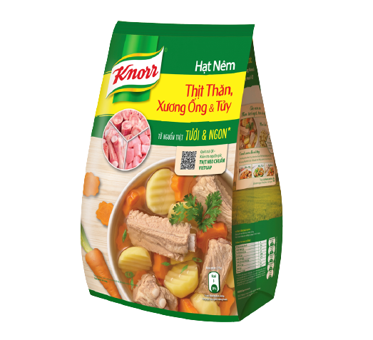 KNORR HẠT NÊM TỪ THỊT VÀ XƯƠNG 1.8KG 1,8 kg GÓI LỚN BIG SIZE date luôn mới
