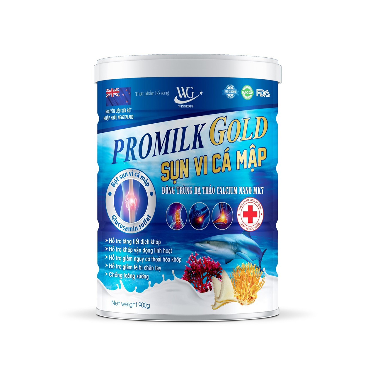Sữa PROMILK GOLD SỤN VI CÁ MẬP bổ sung canxi ngừa loãng xương
