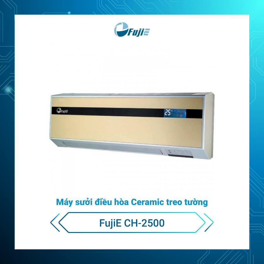 Máy sưởi điều hòa ceramic treo tường fujie ch-2500