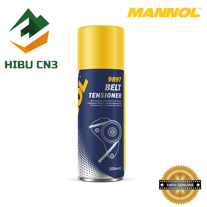 [HCM]Chai Chống Trượt Dây Cuaroa MANNOL 9897 Belt Tensioner 200ML Belt Tensioner Conditioner & Cleaner – HIBU CN3