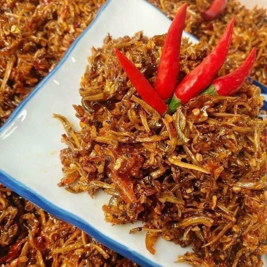 Cá cơm khô rim tỏi ớt ngon 250g đặc sản Phú Quốc đồ ăn vặt ngon cao cấp an