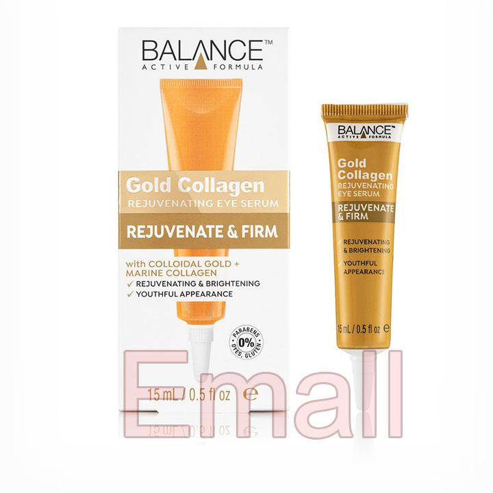 Kem Vàng Giảm Thâm Mắt Balance Active Formula Gold Collagen Eye Serum 15ml
