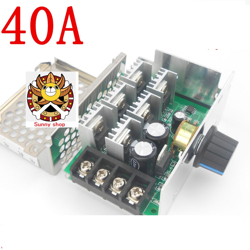 Bộ điều khiển tốc độ động cơ pwm dc 6v12v24v36v55v 40a