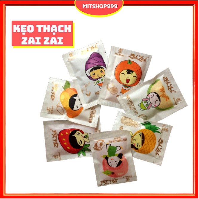 Kẹo Thạch ZaiZai Đức Hạnh - 350g, Sỉ: 1kg, 5kg An Toàn Cho Bé Rau Câu