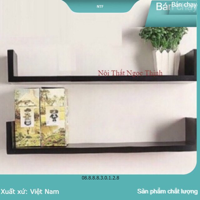 Kệ chữ u 80cm x 15cm