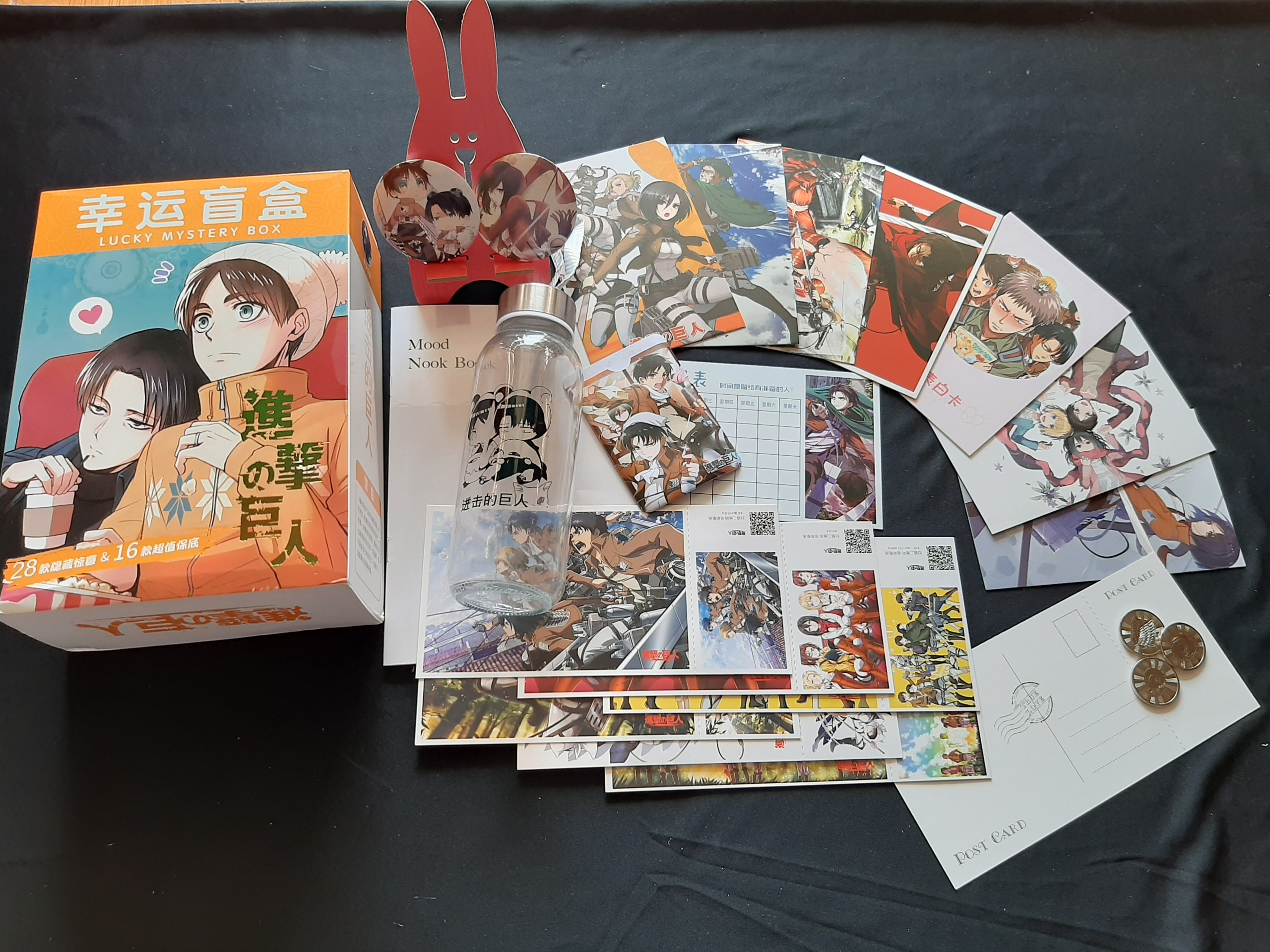 Hộp quà bí ẩn [may mắn] - Hộp quà ngẫu nhiên Anime - Lucky Mistery box Attack on Titan - Baystore