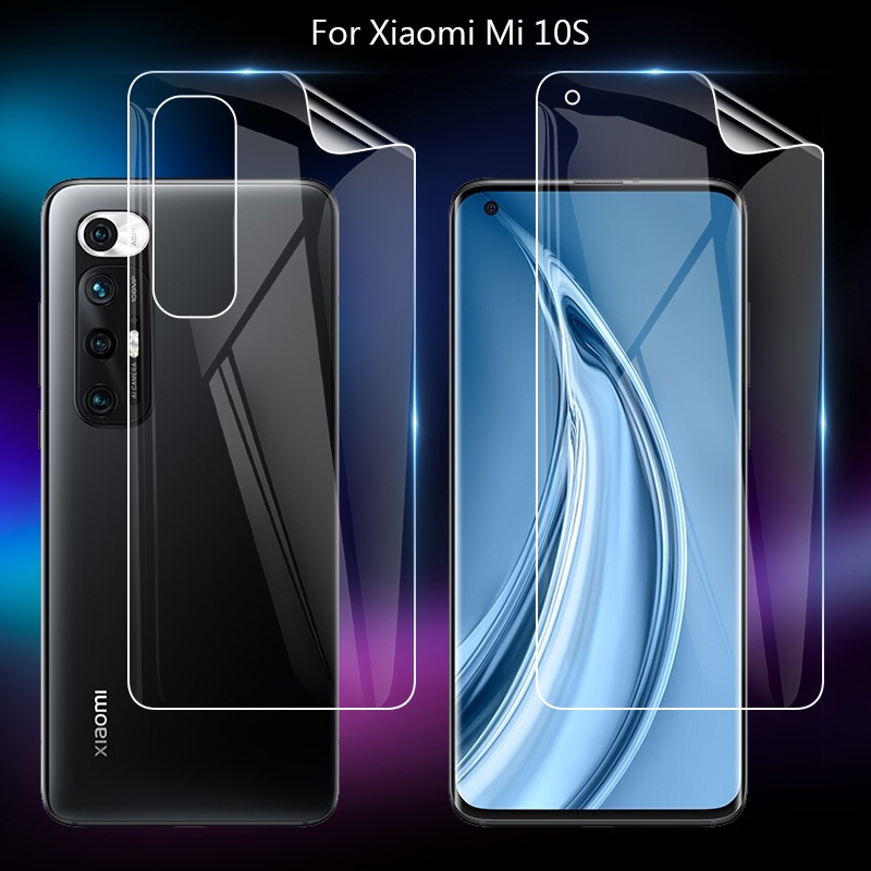 Dán PPF xiaomi Mi 10S Full màn hình, Dán lưng mi10s chống xước Qstore