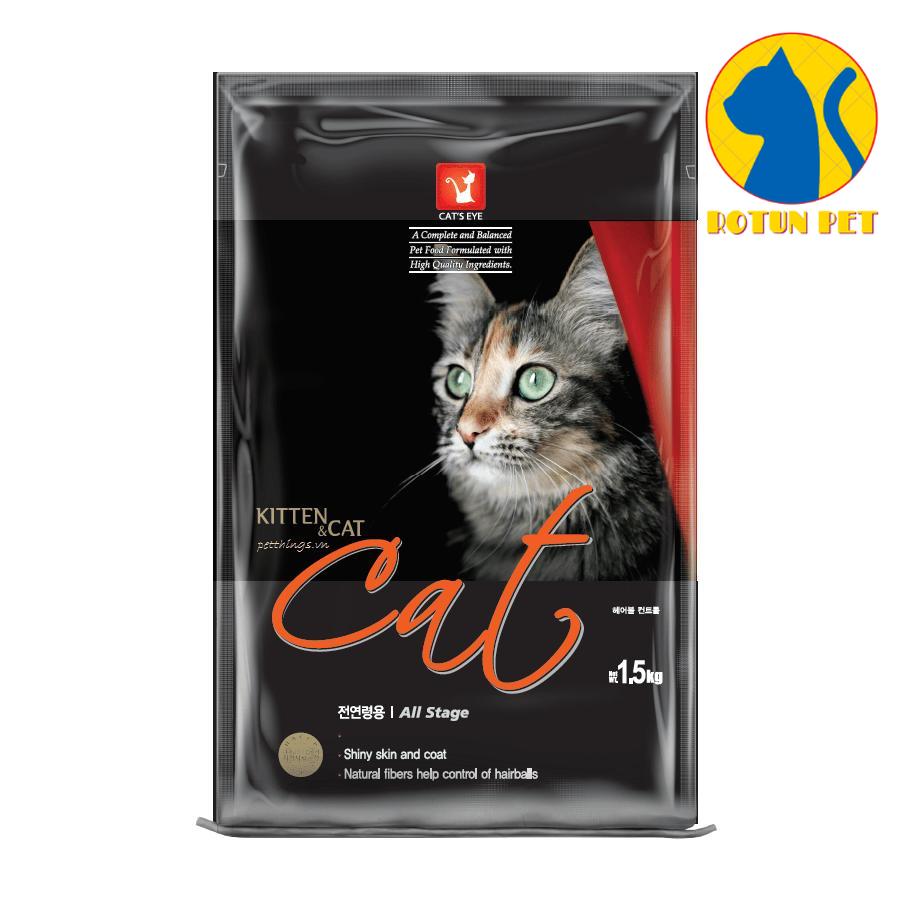 Thức ăn cho mèo Hạt Cateye 5kg 5 túi zip