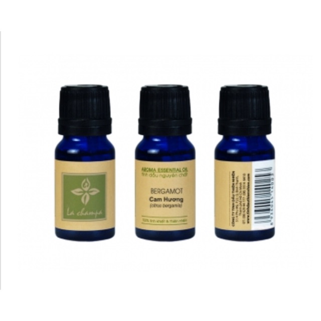 [HCM]TINH DẦU CAM HƯƠNG NGUYÊN CHẤT LA CHAMPA (LỌ 10ML) BERGAMOT OIL THƯ GIÃN XUA ĐUỔI CÔN TRÙNG THANH LỌC KHÔNG GIAN
