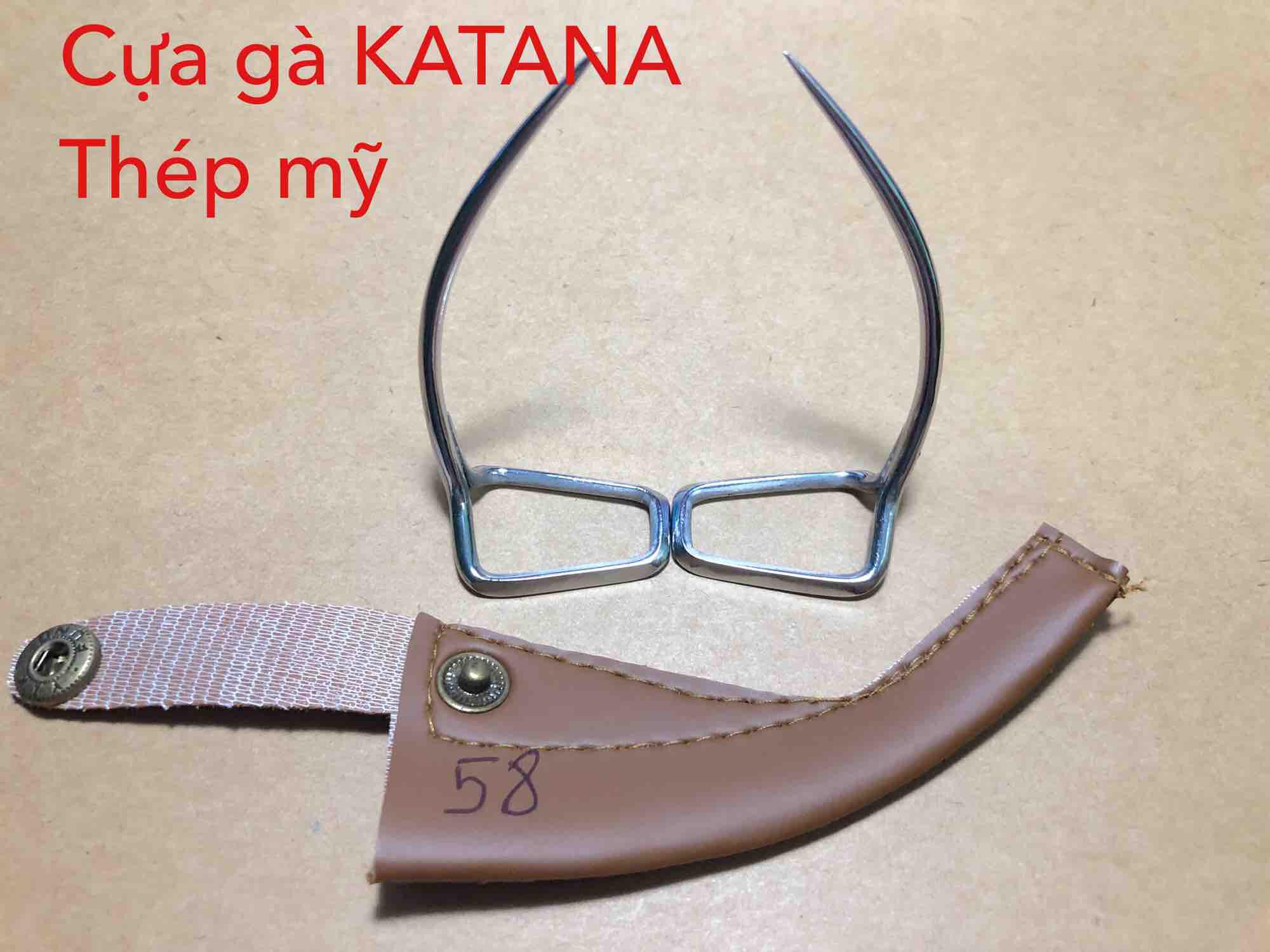 Cựa gà nòi 58 thép mỹ