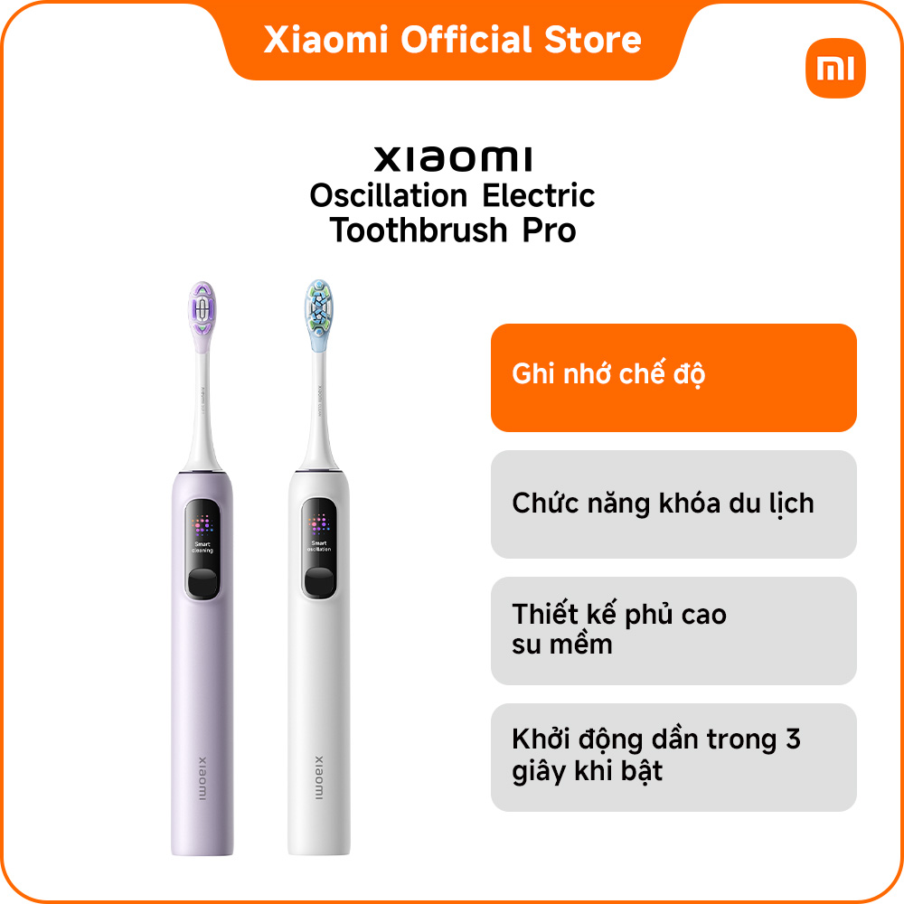 Bàn chải đánh răng điện sóng âm Xiaomi Xiaomi Oscillation Electric Toothbrush Pro