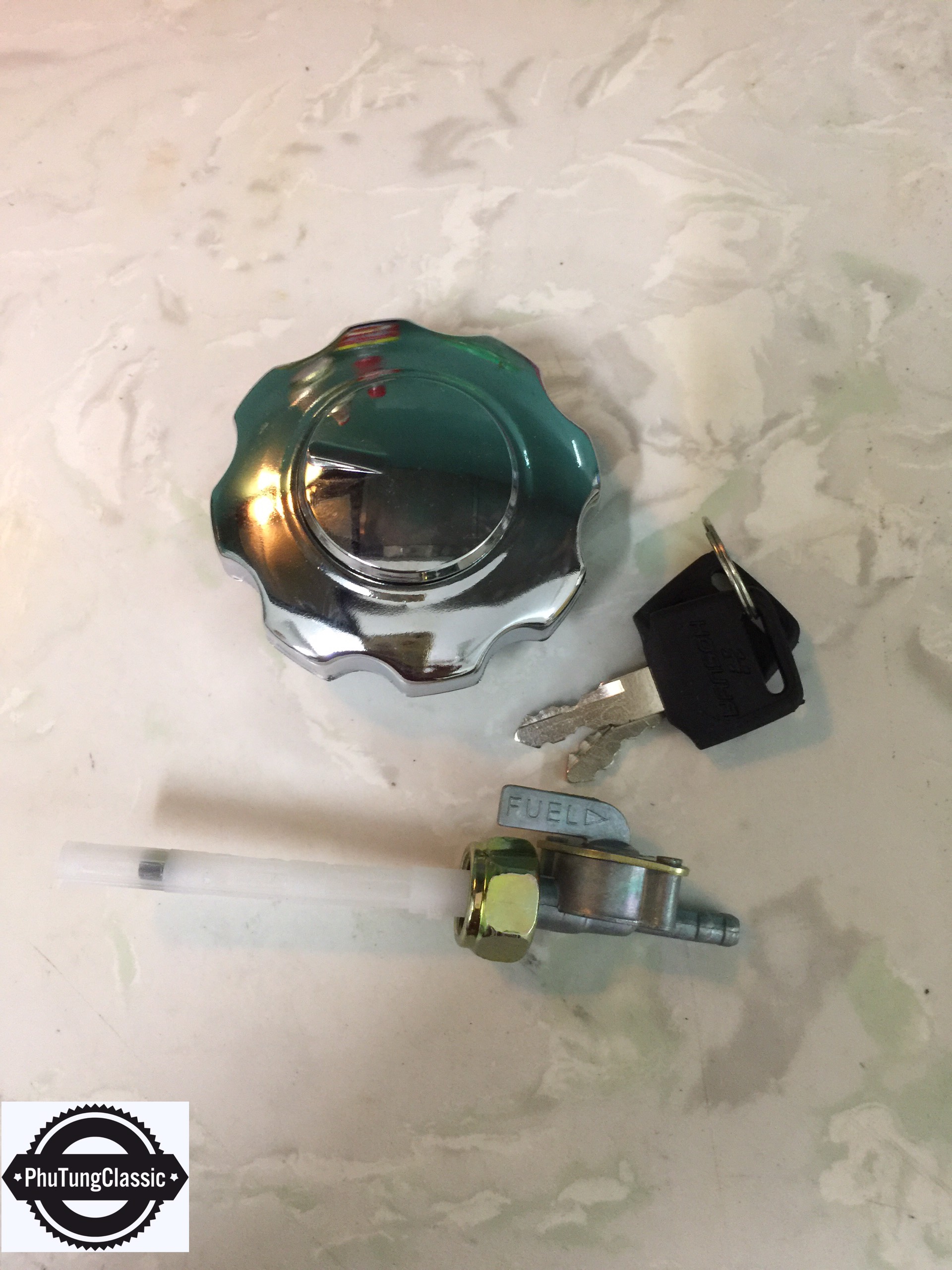 Bộ nắp khóa xăng bình CD 70 /90