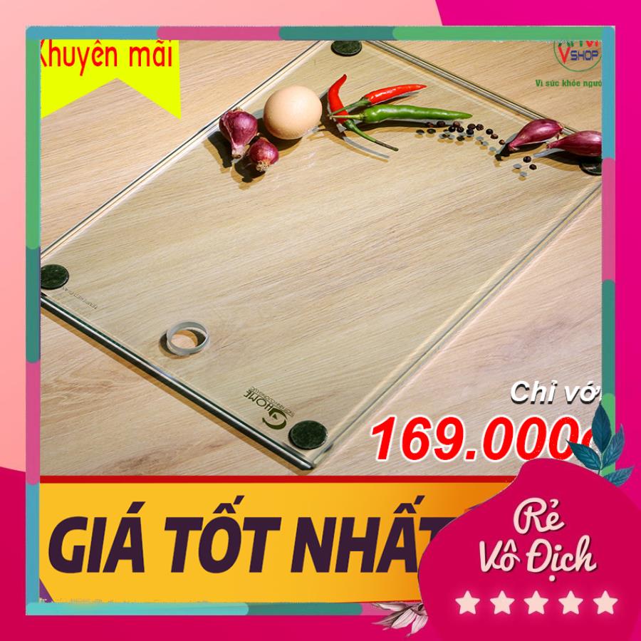 Thớt Kính Cường Lực GHome – công nghệ cao cấp của Nhật Bản Loại 1  độ dày 12mm Siêu Bền -chịu lực 1 tấn,chịu nhiệt 1000 độ Tiện Lợi - An Toàn – Tặng,– Tặng,( Dụng cụ bào, thái sợi rau củ, nạo mắt khoai tây đa năng -49k