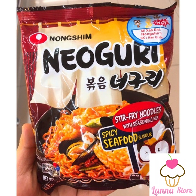 [HCM]MÌ NEOGURI (MÌ KHÔ) CAY NÓNG NÓNGHIM GÓI 137G - HÀN QUỐC