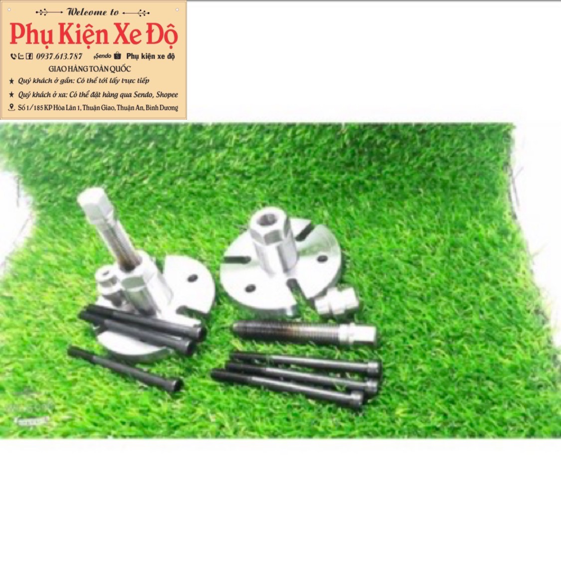 Cảo Oa lăng mâm điện cho các dòng xe Yamaha