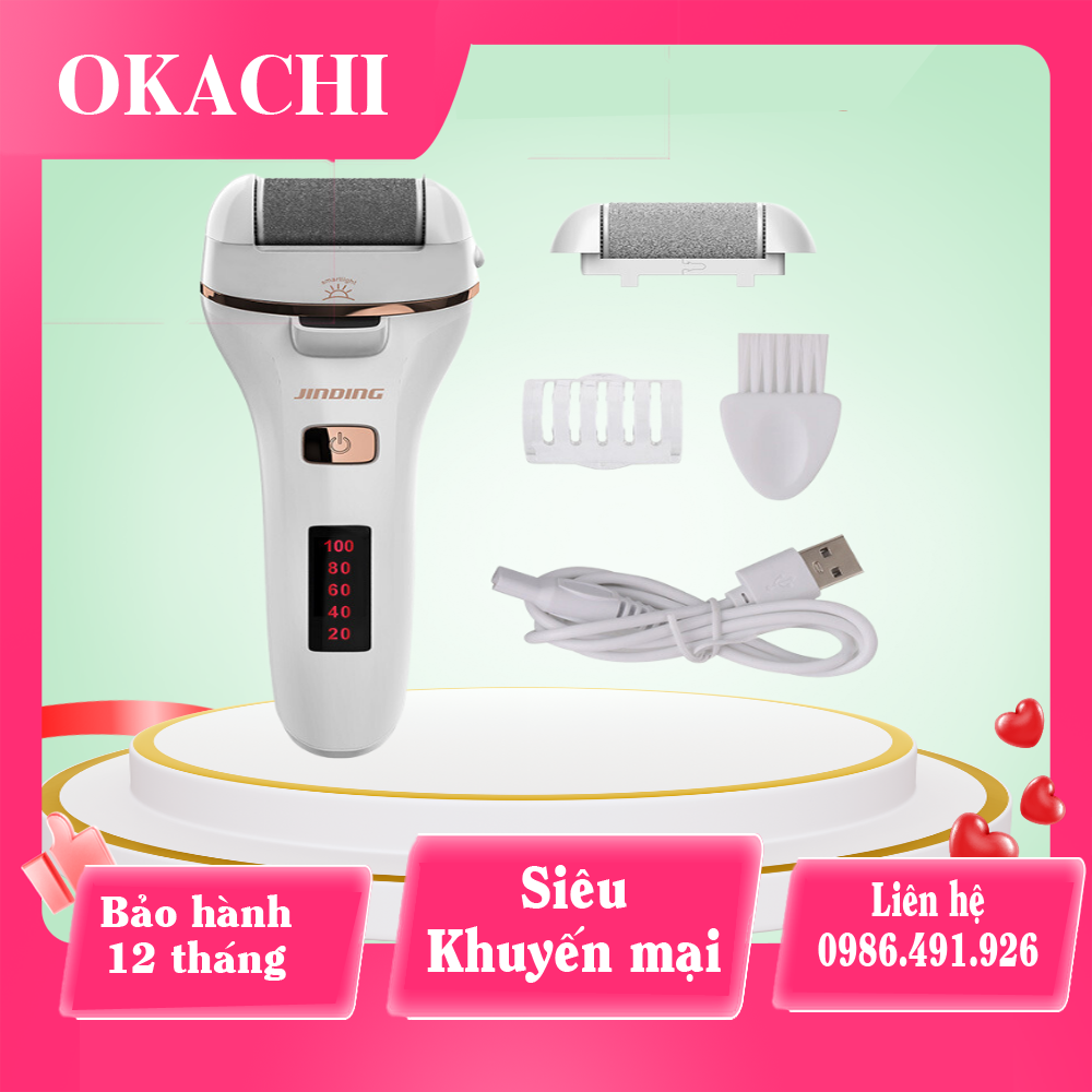 Máy mài gót chân tẩy tế bào hết làm mềm da vùng gót chân, máy tẩy da chết gót chân CGC1