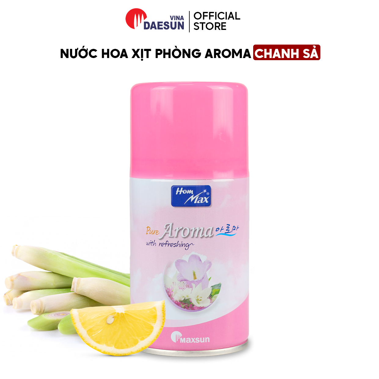 Nước hoa xịt phòng hàn quốc aroma hommax - thanh lọc không khí | chiết xuất tự nhiên | hàng chính hãng