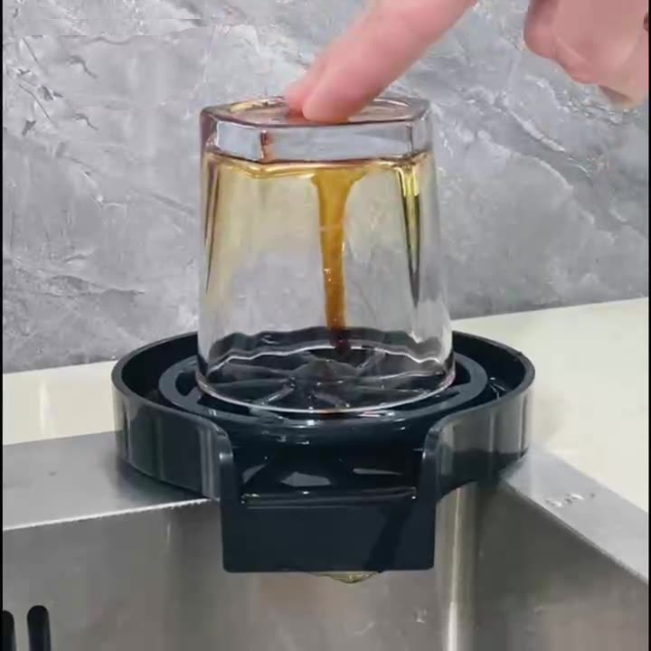 Máy rửa chén bồn rửa chén tự động lắp đặt dễ dàng thanh thép không gỉ mini áp lực mạnh máy rửa ly loại đẩy cho quầy bar máy rửa cốc bền
