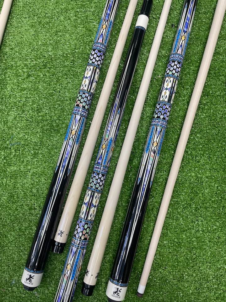 Cơ bida adam iii mẫu mới 2023 xịn tầm trung tặng bao cơ 1x1