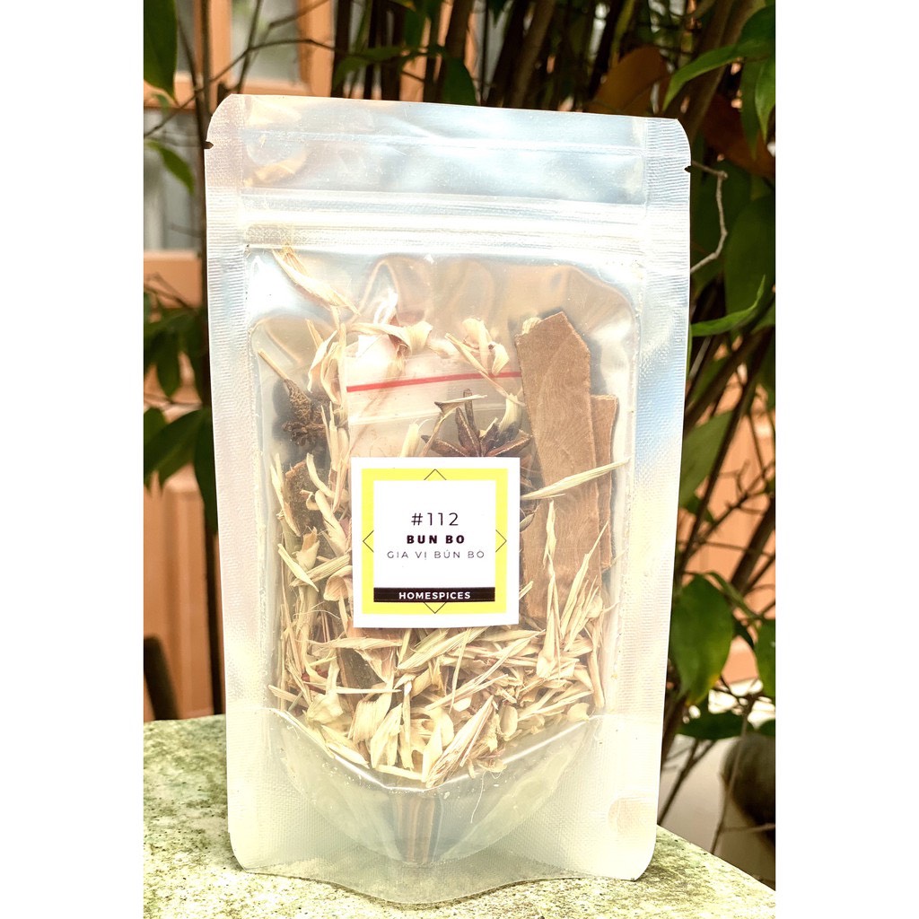 Gói gia vị bún bò - bun bo hue spices 47g/gói chuẩn vị huế homespices gia vị spices