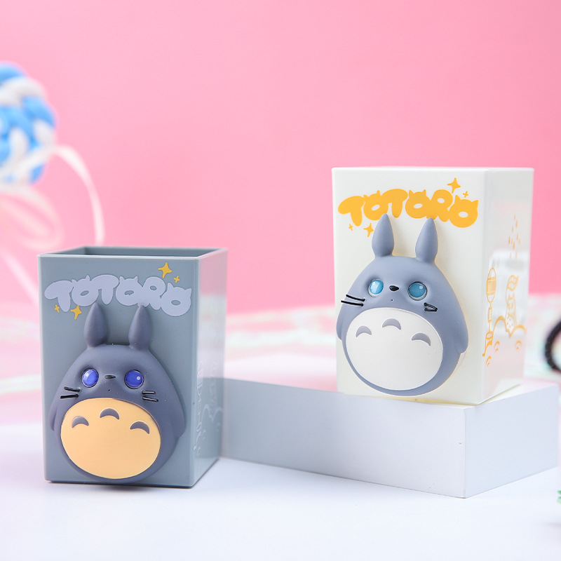 Ống Cắm Bút Đựng Cọ Vẽ Cọ Make Up Totoro 2 Màu