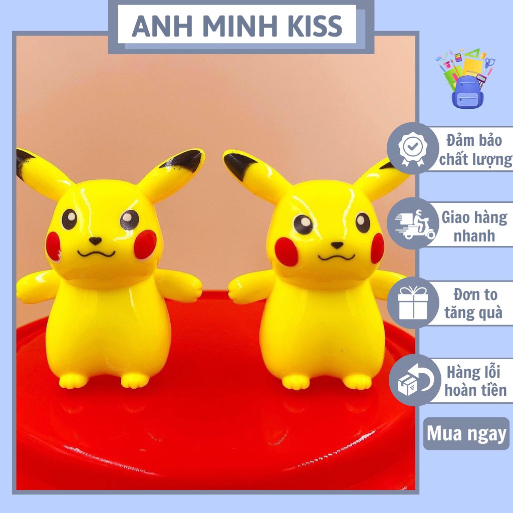 Combo 2 cái gọt bút chì Pikachu dễ thương