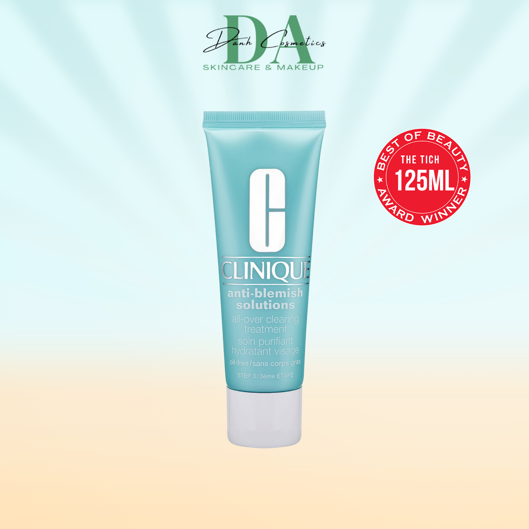 Kem Dưỡng Ngăn Ngừa Mụn Clinique Anti-Blemish Solutions All Over Clearing Treatment 50ml