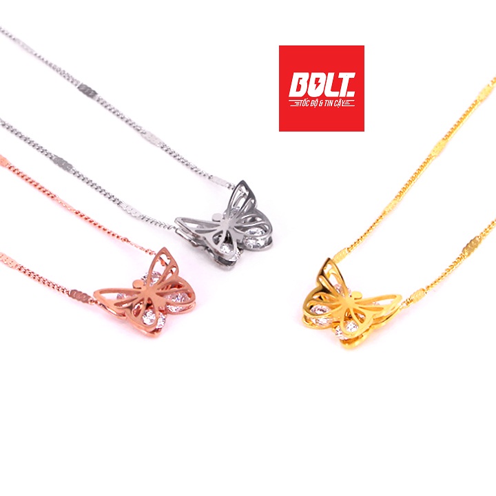 [HCM]Dây chuyền titan mặt hình con bướm BU#47 - Bolt Unicolour Betta