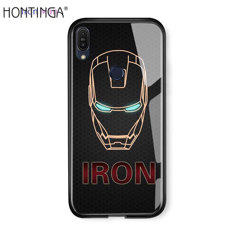 Người Nhện Siêu Anh Hùng Marvel Avengers Ốp Điện Thoại Chống Sốc Ốp Lưng Mặt Kính, Ốp Cho Asus Zenfone Max Pro M1 Ốp Bảo Vệ TPU