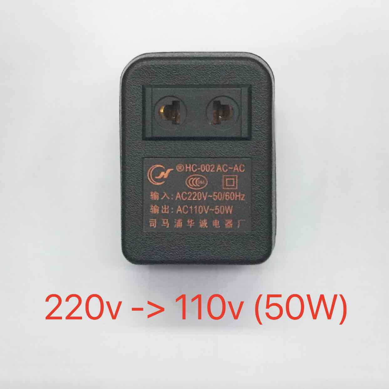 Bộ chuyển đổi nguồn điện từ 220v sang 110v 50w
