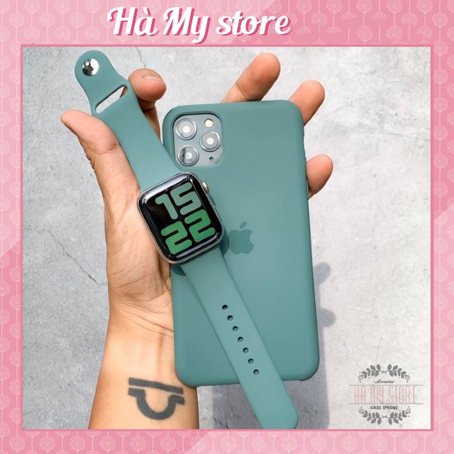 [Combo Siêu Hot 2021] Ốp Chống Bẩn Iphone Và Dây Cao Su Apple Watch Đủ Dòng Từ 6Pl - 11ProMax, Đủ Size - Hàng Chính Hãng