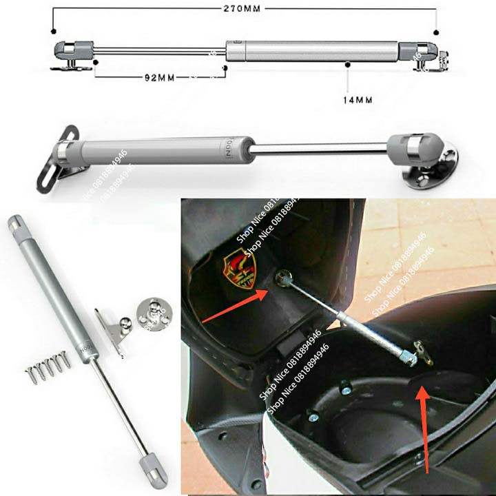 Ty nâng yên xe máy tự động giá 1 cái