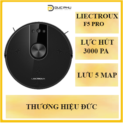 Robot hút bụi lau nhà liectroux f5 pro - lực hút 3000pa
